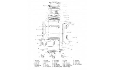 淺談工業(yè)吸塵器內(nèi)部強(qiáng)結(jié)構(gòu)及原理【附圖片】